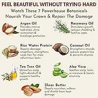 LUXEVA Professional Damage Repair System - Argan Oil Shampoo, Conditioner & Serum Set — image 3