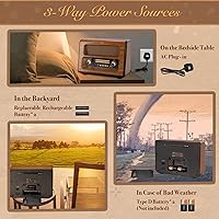 PRUNUS J-199 Vintage Bluetooth Radio — image 6