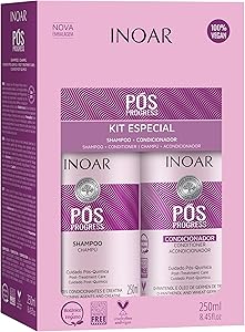 Inoar Pós Progress Duo Kit, Shampoo & Conditioner 8.45 fl.oz. Each Review