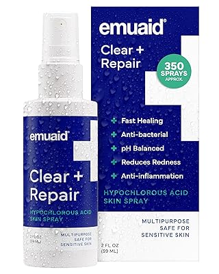 Emuaid Clear + Repair Hypochlorous Acid Skin Spray, 59mL