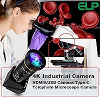 ELP ELP-USB4KCAM01H-CFV 4K USB HDMI Camera 5-50mm — image 8