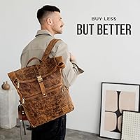 BERLINER BAGS Utrecht XL Vintage Leather Backpack — image 9