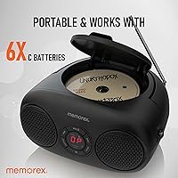 Memorex MX-BCD20 AM/FM Top Loading CD Player — image 4