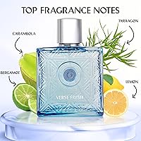 NovoGlow Verse Fresh Eau De Parfum for Men 3.4oz — image 2