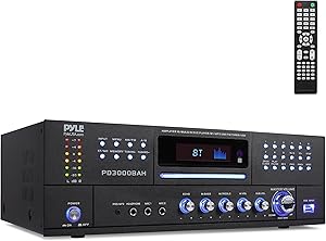 Pyle PD3000BAH 3000W 4-Channel Bluetooth Amplifier Review