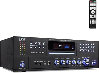 Pyle PD3000BAH 4-Channel Bluetooth Amplifier
