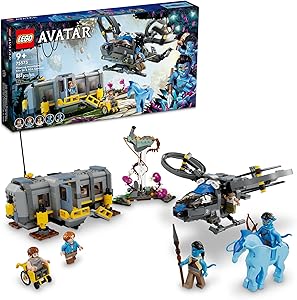 LEGO Avatar Floating Mountains Site 26 & RDA Samson 75573 Building Set Review