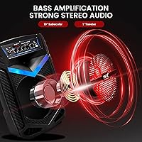 Pyle PPHP1042B Portable Bluetooth PA Speaker System — image 2