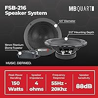 MB Quart FSB216 Formula Series 6.5″ Component Speaker System — image 4
