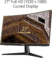 ASUS TUF Gaming VG27VH1B 27-inch Curved Monitor — image 3