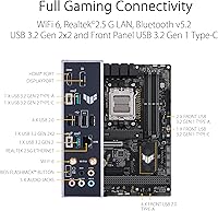 ASUS TUF GAMING B650-PLUS WIFI AMD B650 AM5 Motherboard — image 5
