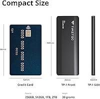 Timetec 1TB Pro Portable USB 3.2 Gen 2 SSD — image 3