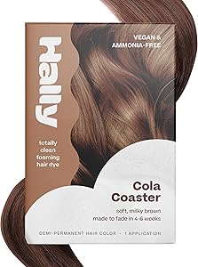 Hally Hair Color Cloud Hair Dye Cola Coaster Review