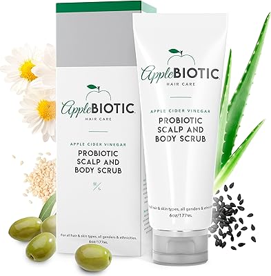Applebiotic Scalp and Body Scrub 6oz