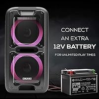 Party Speaker Dolphin SP-2100RBT Bluetooth Speaker — image 4