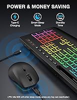 SABLUTE KL3 PRO Wireless Keyboard and Mouse Combo — image 5
