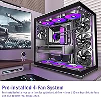 KEDIERS K4 ATX Mid Tower PC Case — image 7