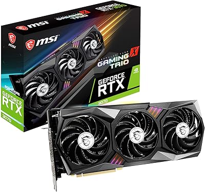 MSI Gaming GeForce RTX 3070 Gaming X Trio 8GB