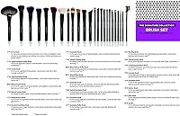 SHANY Masterpiece Pro Signature Makeup Brush Set - 24pcs — image 7