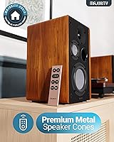 Majority D100 Powered Bookshelf Speakers — image 5