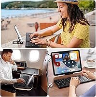 Kidopire Foldable Bluetooth Keyboard with Touchpad — image 8