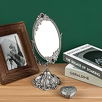 Feyarl Vintage Makeup Mirror Pewter — image 6