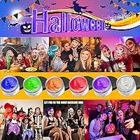 EFLY Temporary Hair Color Chalk for Kids (Red, Orange, Purple, Blue, Green, Gray) — image 4