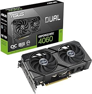 ASUS Dual GeForce RTX 4060 EVO OC Edition 8GB