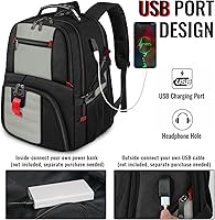 YOREPEK 50L Travel Backpack for 17-inch Laptop — image 3