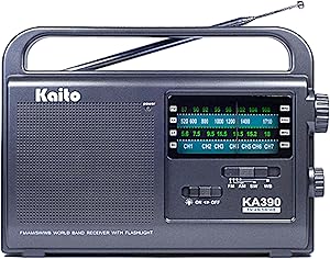 Kaito KA390 Portable AM/FM Shortwave NOAA Weather Radio Review