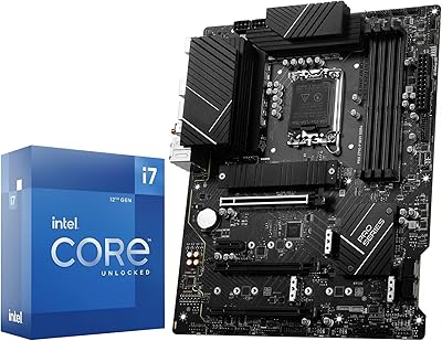 INLAND Intel i5-12600KF + MSI PRO Z790-P WiFi DDR4 Motherboard Combo