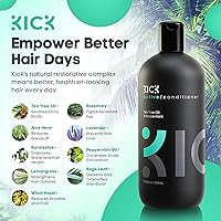 Kick Men's Conditioner - Tea Tree & Peppermint 17oz — image 4