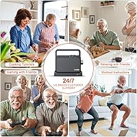 Coby CSTV130 Wireless Hearing Amplifier and TV Audio Speaker — image 8