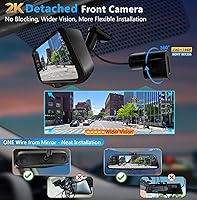 PORMIDO D80 2K Rear View Mirror Dash Cam — image 3