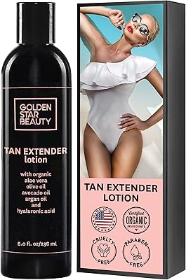 Golden Star Beauty Tan Extender Daily Moisturizer 8oz