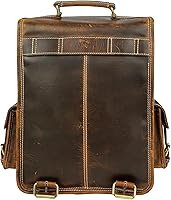 KomalC Leather Backpack Rucksack for Men and Women — image 5