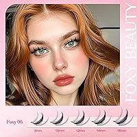 CCODDY Lash Clusters Kit - Wispy Natural & Manga Spiky 8-16mm D Curl — image 3