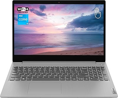 Lenovo Ideapad 3 Laptop, 15.6″, Intel Core i3, 12GB RAM, 256GB SSD