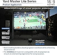 Elite Screens Yard Master Lite OMS125HLITE 125-inch Outdoor Projector Screen — image 6