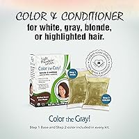 Light Mountain Henna Hair Color & Conditioner, Medium Brown, 7oz (Pack of 2) — image 2