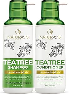 Naturavis Tea Tree Oil and Mint Shampoo and Conditioner Set Review