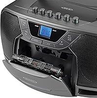 Jensen CD-590 1-Watt Portable Stereo CD and Cassette Player/Recorder with AM/FM Radio and Bluetooth — image 4
