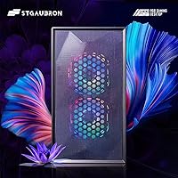 STGAubron Gaming PC Desktop, Intel Core i5-8600, Radeon RX 550 4GB, 16GB RAM, 512GB SSD — image 2