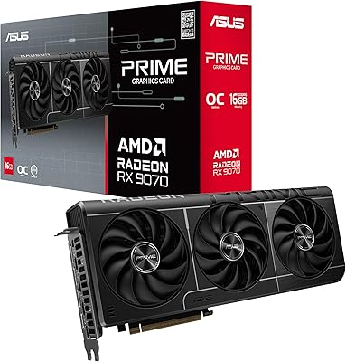 ASUS Prime Radeon RX 9070 OC Edition Graphics Card 16GB