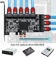 YBBOTT PCIe SATA Expansion Card 16 Ports — image 5