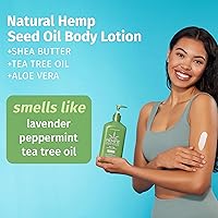 HEMPZ Tea Tree Herbal Body Moisturizer 17 oz. — image 3