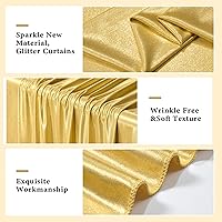 Outpain 10x10ft Gold Sequin Backdrop Curtains — image 4