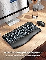 SABLUTE KC15 Wireless Keyboard and Mouse Combo — image 2