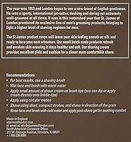 St James of London Sandalwood & Bergamot Shave Cream, 5.07oz — image 3