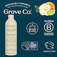 Grove Co. Hydrating Gel Hand Soap Set - Orange & Rosemary, 2 x 13oz Refills + Glass Dispenser — image 9